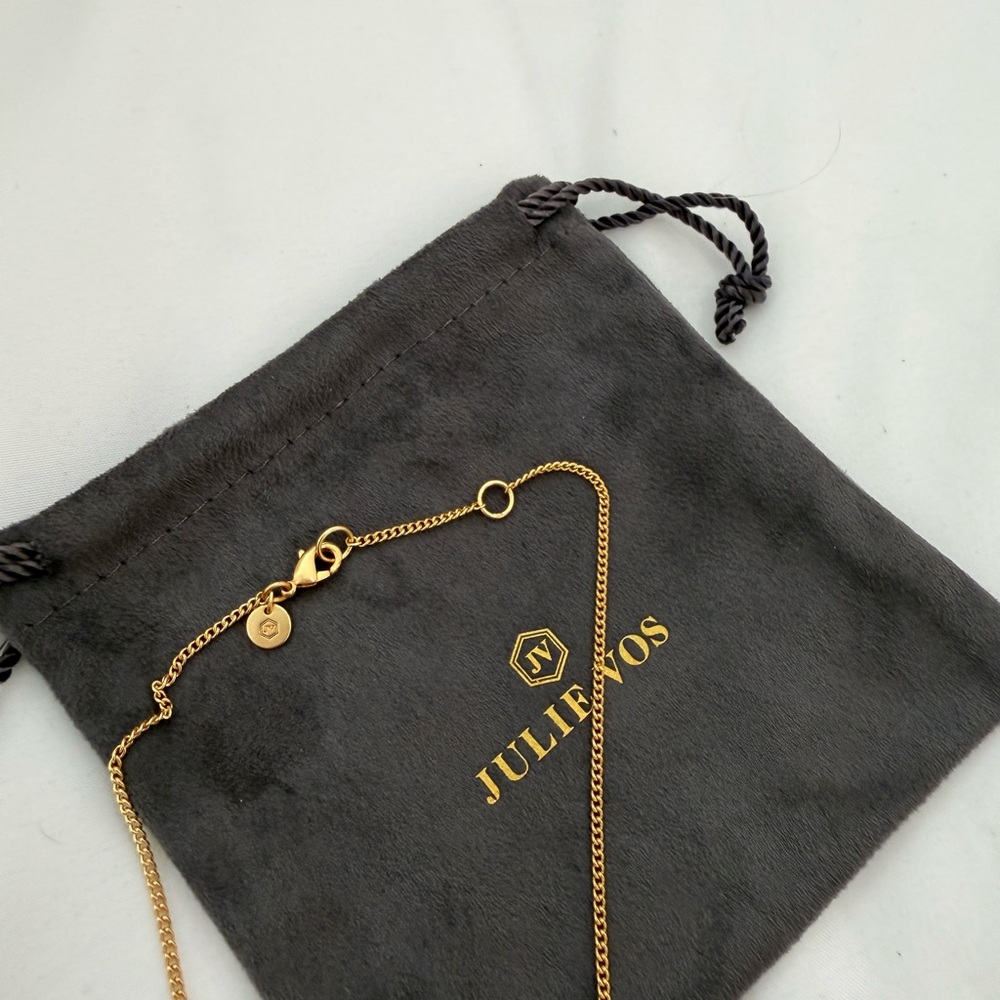 Julie Vos Tennis Racquet Delicate Necklace - Picture 3 of 6